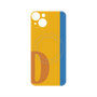 プレミアムパネル with MagSafe［ オリジナル - initial color line - D orange ］