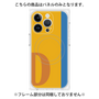 プレミアムパネル with MagSafe［ オリジナル - initial color line - D orange ］
