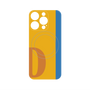 プレミアムパネル with MagSafe［ オリジナル - initial color line - D orange ］