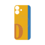 プレミアムパネル with MagSafe［ オリジナル - initial color line - D orange ］