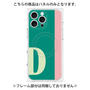 プレミアムパネル with MagSafe［ オリジナル - initial color line - D green ］