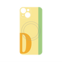 プレミアムパネル with MagSafe［ オリジナル - initial color line - D yellow ］