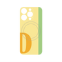 プレミアムパネル with MagSafe［ オリジナル - initial color line - D yellow ］