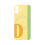 プレミアムパネル with MagSafe［ オリジナル - initial color line - D yellow ］