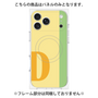 プレミアムパネル with MagSafe［ オリジナル - initial color line - D yellow ］