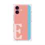 プレミアムパネル with MagSafe［ オリジナル - initial color line - E pink ］