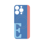プレミアムパネル with MagSafe［ オリジナル - initial color line - E blue ］