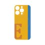 プレミアムパネル with MagSafe［ オリジナル - initial color line - E orange ］