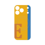 プレミアムパネル with MagSafe［ オリジナル - initial color line - E orange ］