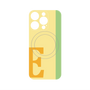 プレミアムパネル with MagSafe［ オリジナル - initial color line - E yellow ］