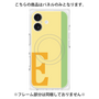 プレミアムパネル with MagSafe［ オリジナル - initial color line - E yellow ］