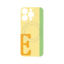 プレミアムパネル with MagSafe［ オリジナル - initial color line - E yellow ］