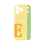 プレミアムパネル with MagSafe［ オリジナル - initial color line - E yellow ］