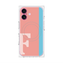 プレミアムパネル with MagSafe［ オリジナル - initial color line - F pink ］
