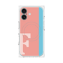 プレミアムパネル with MagSafe［ オリジナル - initial color line - F pink ］