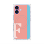 プレミアムパネル with MagSafe［ オリジナル - initial color line - F pink ］