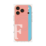プレミアムパネル with MagSafe［ オリジナル - initial color line - F pink ］