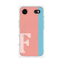 プレミアムパネル with MagSafe［ オリジナル - initial color line - F pink ］