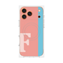 プレミアムパネル with MagSafe［ オリジナル - initial color line - F pink ］