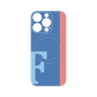 プレミアムパネル with MagSafe［ オリジナル - initial color line - F blue ］
