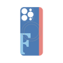 プレミアムパネル with MagSafe［ オリジナル - initial color line - F blue ］