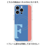 プレミアムパネル with MagSafe［ オリジナル - initial color line - F blue ］