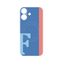 プレミアムパネル with MagSafe［ オリジナル - initial color line - F blue ］