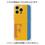 プレミアムパネル with MagSafe［ オリジナル - initial color line - F orange ］