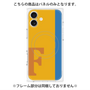 プレミアムパネル with MagSafe［ オリジナル - initial color line - F orange ］