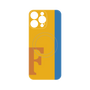 プレミアムパネル with MagSafe［ オリジナル - initial color line - F orange ］