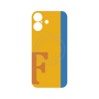 プレミアムパネル with MagSafe［ オリジナル - initial color line - F orange ］