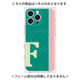 プレミアムパネル with MagSafe［ オリジナル - initial color line - F green ］