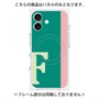 プレミアムパネル with MagSafe［ オリジナル - initial color line - F green ］