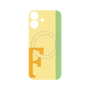 プレミアムパネル with MagSafe［ オリジナル - initial color line - F yellow ］