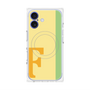 プレミアムパネル with MagSafe［ オリジナル - initial color line - F yellow ］