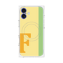プレミアムパネル with MagSafe［ オリジナル - initial color line - F yellow ］