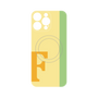 プレミアムパネル with MagSafe［ オリジナル - initial color line - F yellow ］