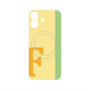 プレミアムパネル with MagSafe［ オリジナル - initial color line - F yellow ］