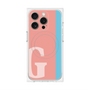 プレミアムパネル with MagSafe［ オリジナル - initial color line - G pink ］