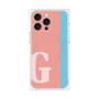 プレミアムパネル with MagSafe［ オリジナル - initial color line - G pink ］