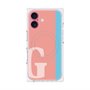プレミアムパネル with MagSafe［ オリジナル - initial color line - G pink ］