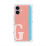 プレミアムパネル with MagSafe［ オリジナル - initial color line - G pink ］