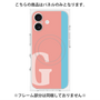 プレミアムパネル with MagSafe［ オリジナル - initial color line - G pink ］
