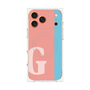 プレミアムパネル with MagSafe［ オリジナル - initial color line - G pink ］