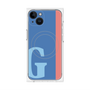 プレミアムパネル with MagSafe［ オリジナル - initial color line - G blue ］