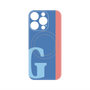 プレミアムパネル with MagSafe［ オリジナル - initial color line - G blue ］