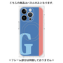 プレミアムパネル with MagSafe［ オリジナル - initial color line - G blue ］