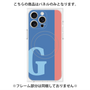 プレミアムパネル with MagSafe［ オリジナル - initial color line - G blue ］