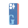 プレミアムパネル with MagSafe［ オリジナル - initial color line - G blue ］