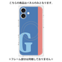 プレミアムパネル with MagSafe［ オリジナル - initial color line - G blue ］